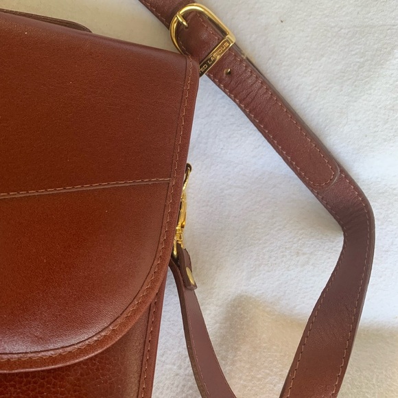 Vtg Ted Lapidus Leather File Attaché Bag Computer Laptop Briefcase Red NWT - Picture 8 of 16